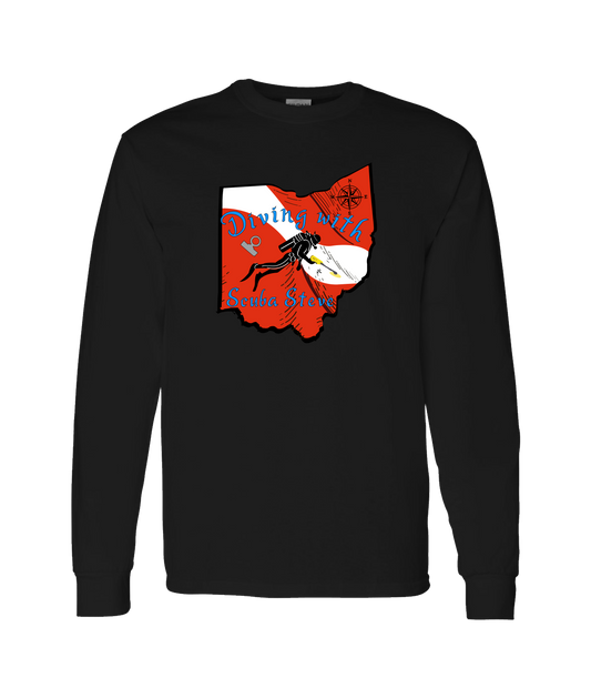 V-SCSTTOP - DESIGN 1 - Black Long Sleeve T
