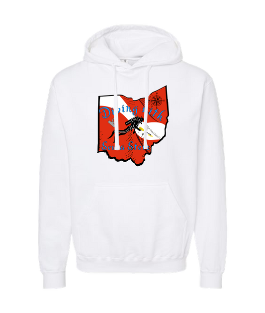 V-SCSTTOP - DESIGN 1 - White Hoodie