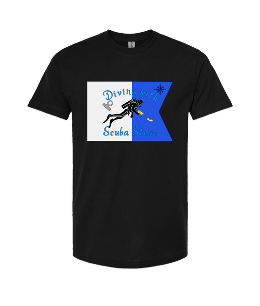 V-SCSTTOP - DESIGN 3 - Black T-Shirt