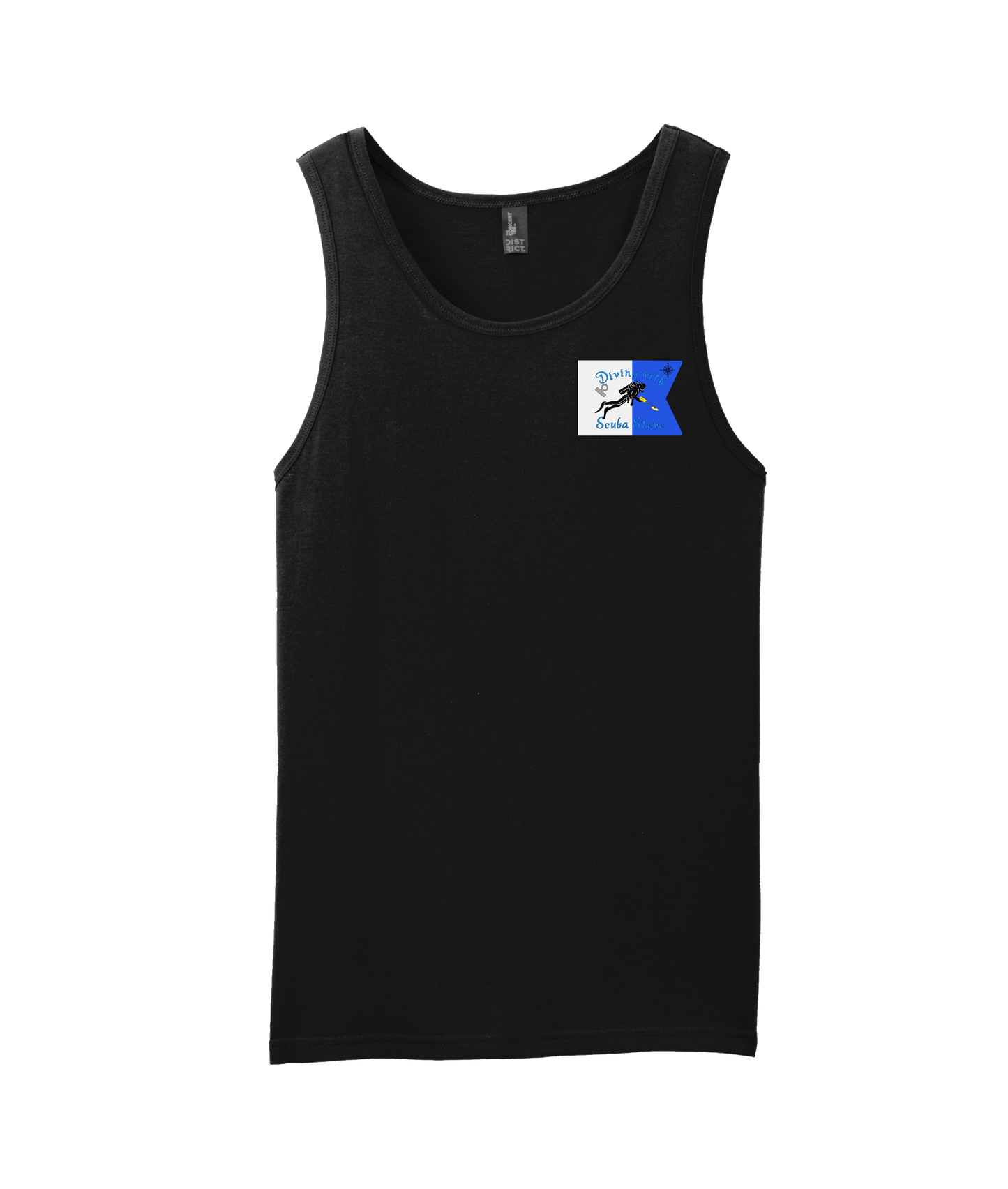 V-SCSTTOP - DESIGN 3 - Black Tank Top