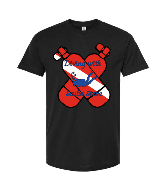 V-SCSTTOP - DESIGN 4 - Black T-Shirt