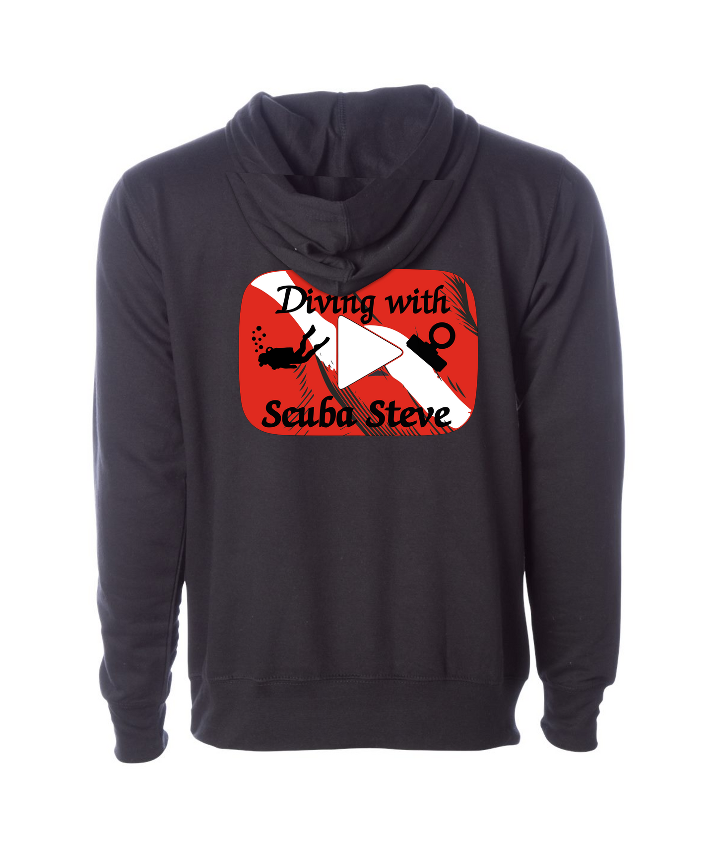 Scuba Steve - PLAY - Black Hoodie