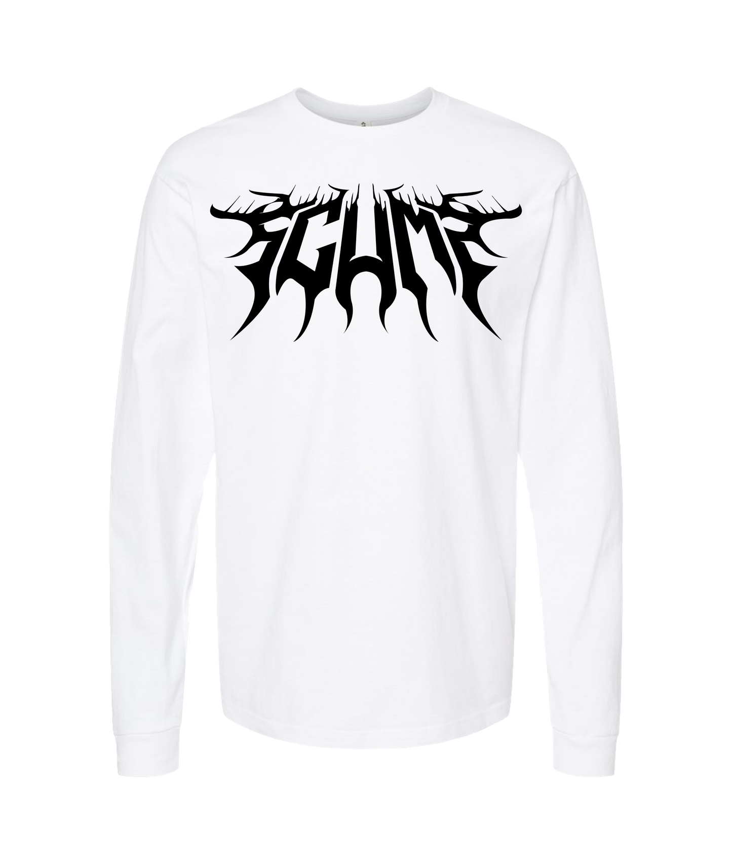 SCUMZ - Logo - White Long Sleeve T