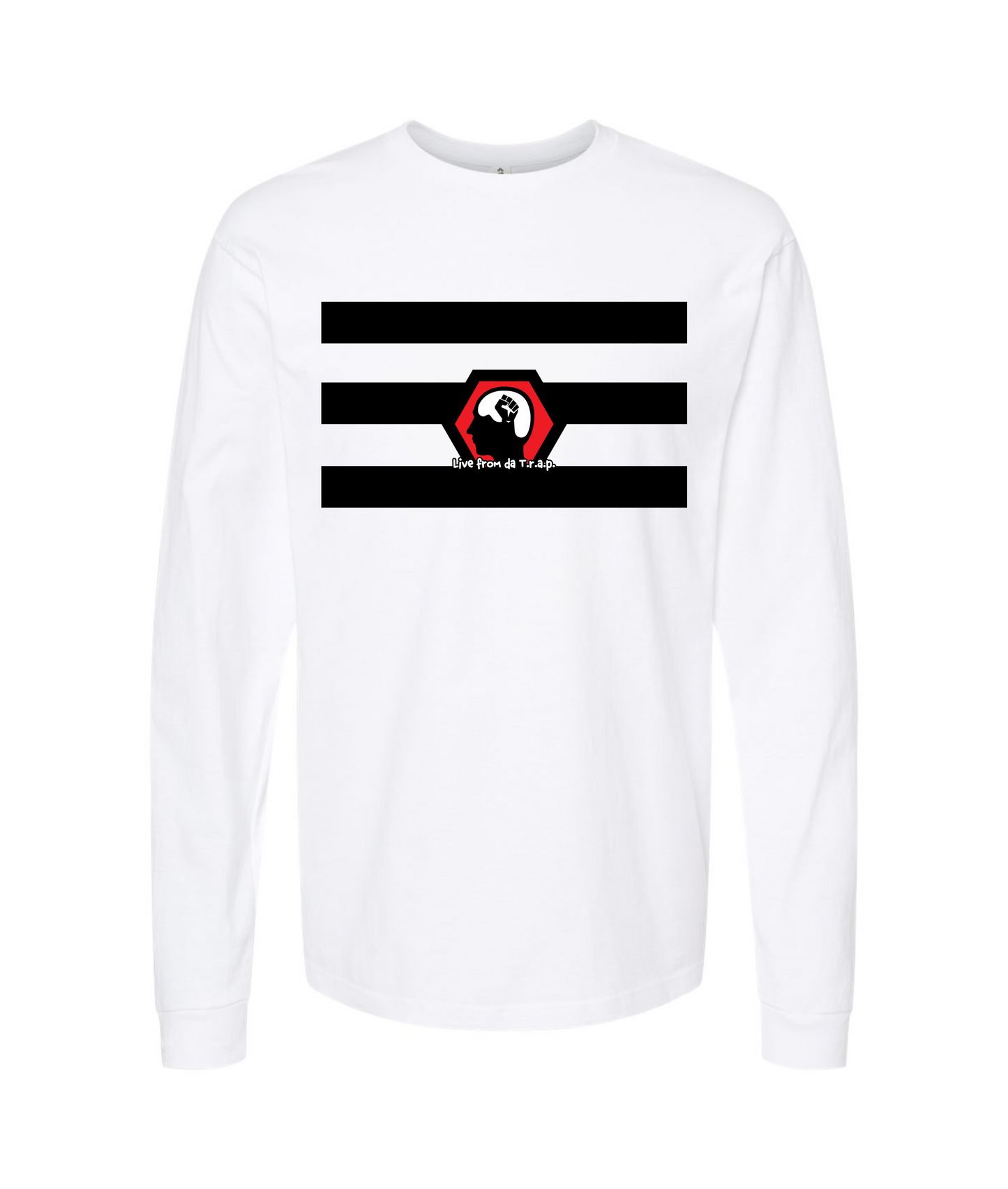 Skank Dollar - Heterosexual Pride - White Long Sleeve T