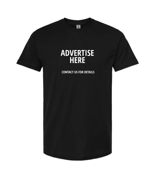 Skank Dollar - Advertise Here - Black T-Shirt