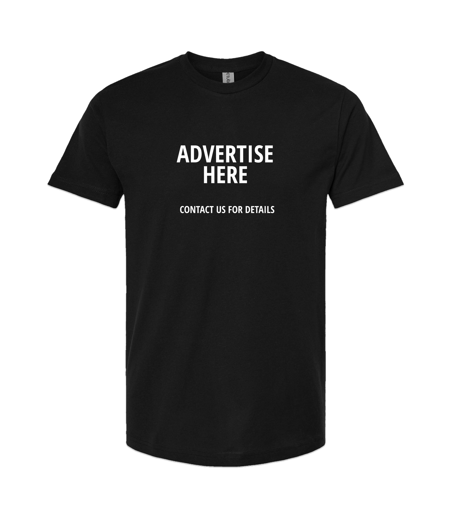 Skank Dollar - Advertise Here - Black T-Shirt