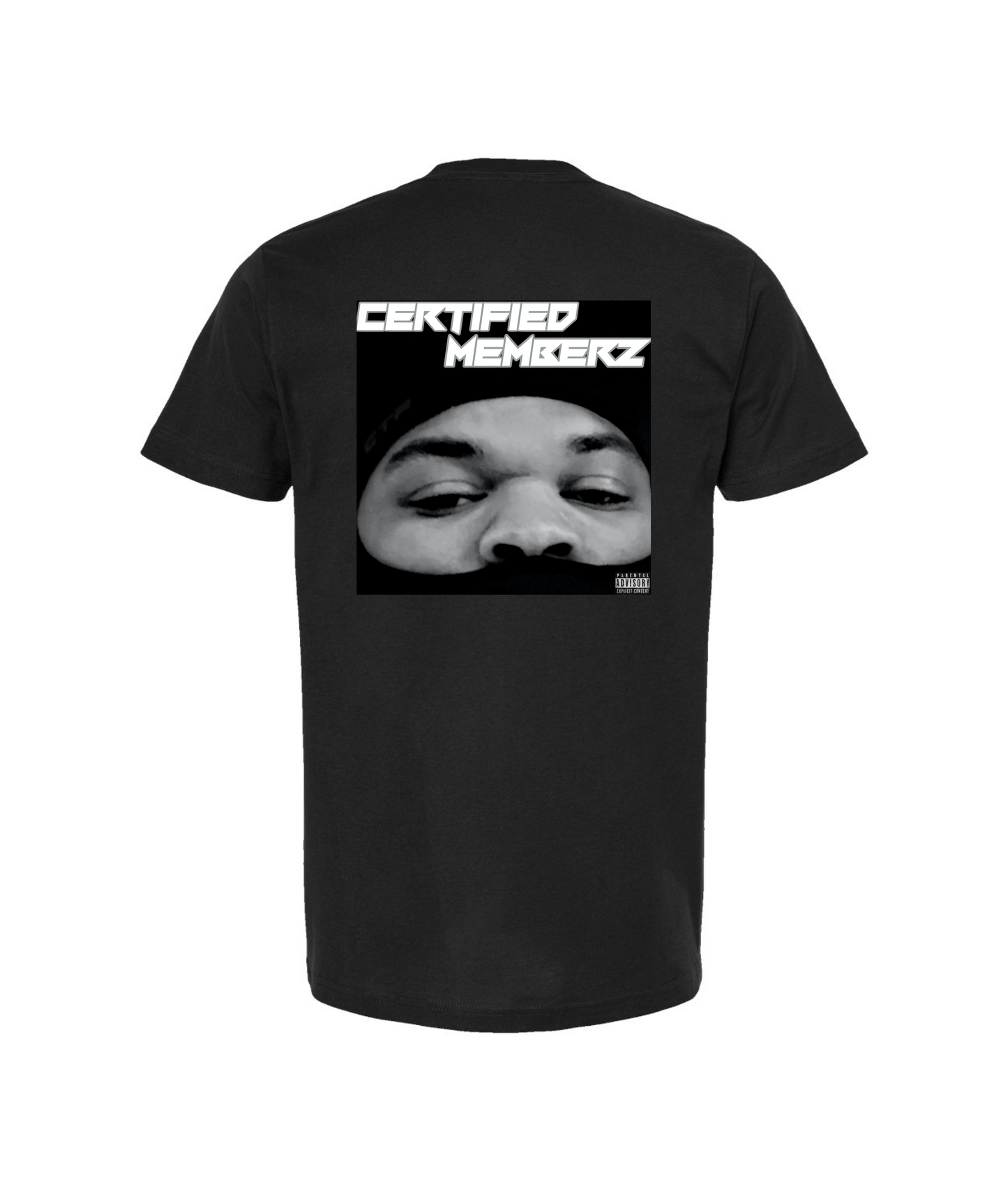 V-SECTTOP - Memberz Only Tee - Black T-Shirt