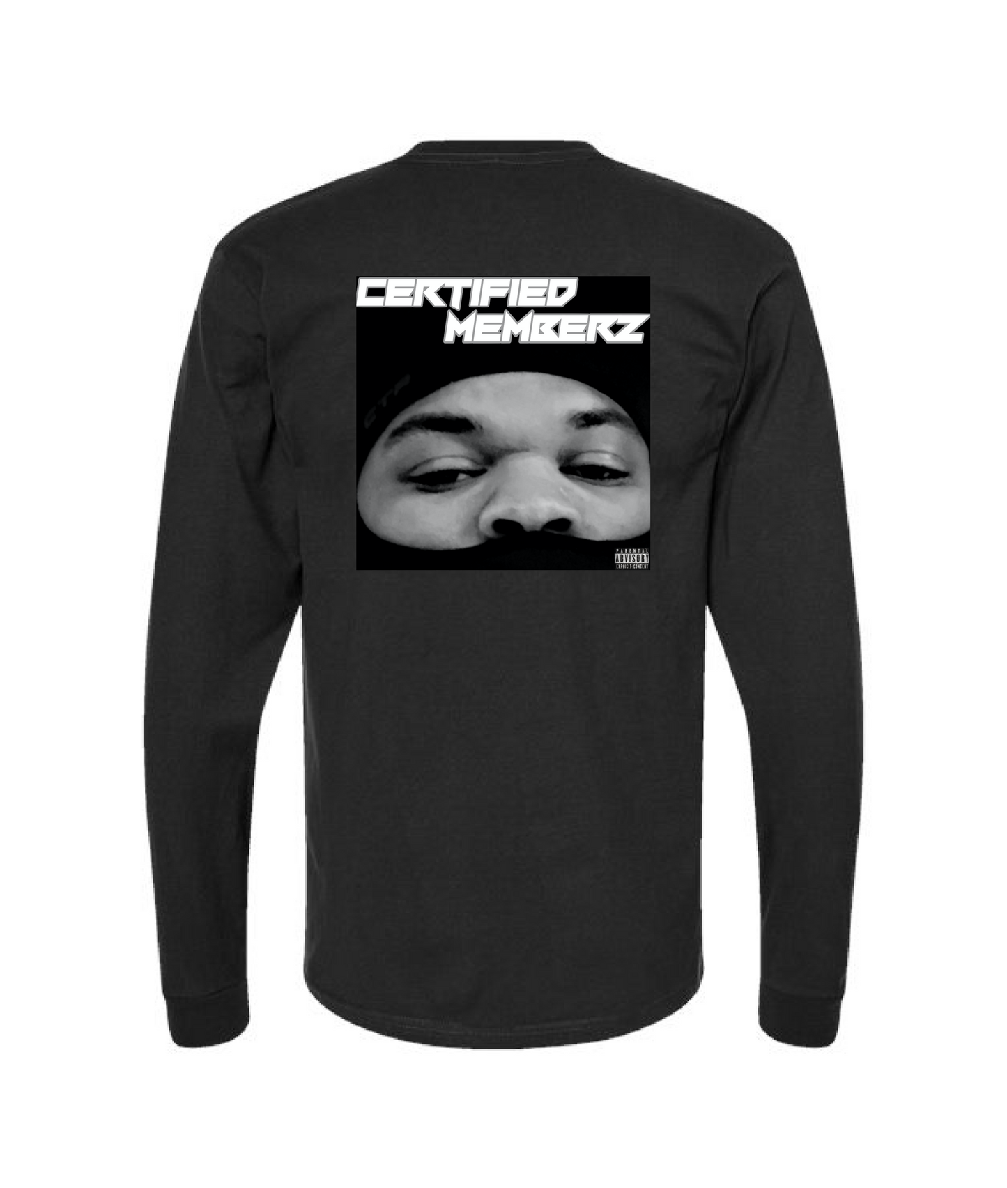 V-SECTTOP - Memberz Only Tee - Black Long Sleeve T