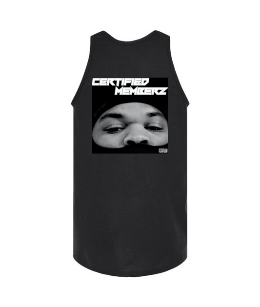 V-SECTTOP - Memberz Only Tee - Black Tank Top