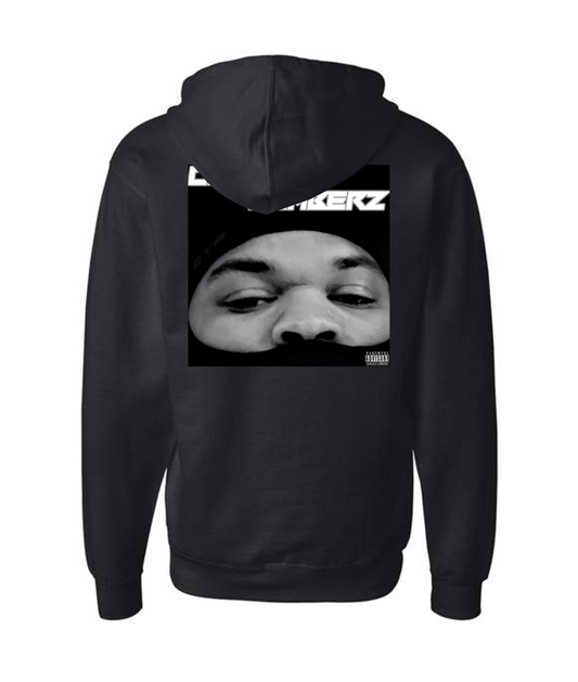 V-SECTTOP - Memberz Only Tee - Black Zip Up Hoodie