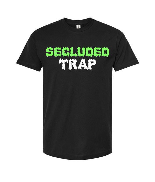 V-SECTTOP - Secluded Trap - Black T Shirt