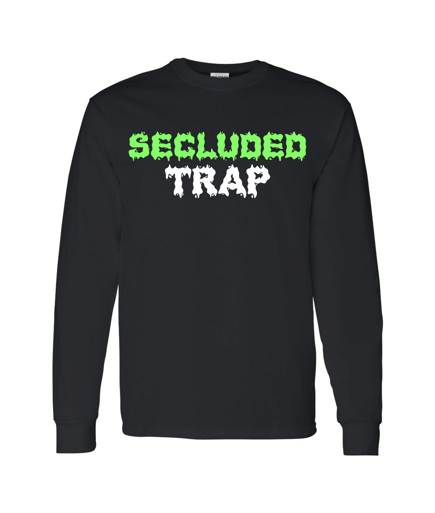 V-SECTTOP - Secluded Trap - Black Long Sleeve T