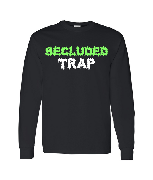 V-SECTTOP - Secluded Trap - Black Long Sleeve T