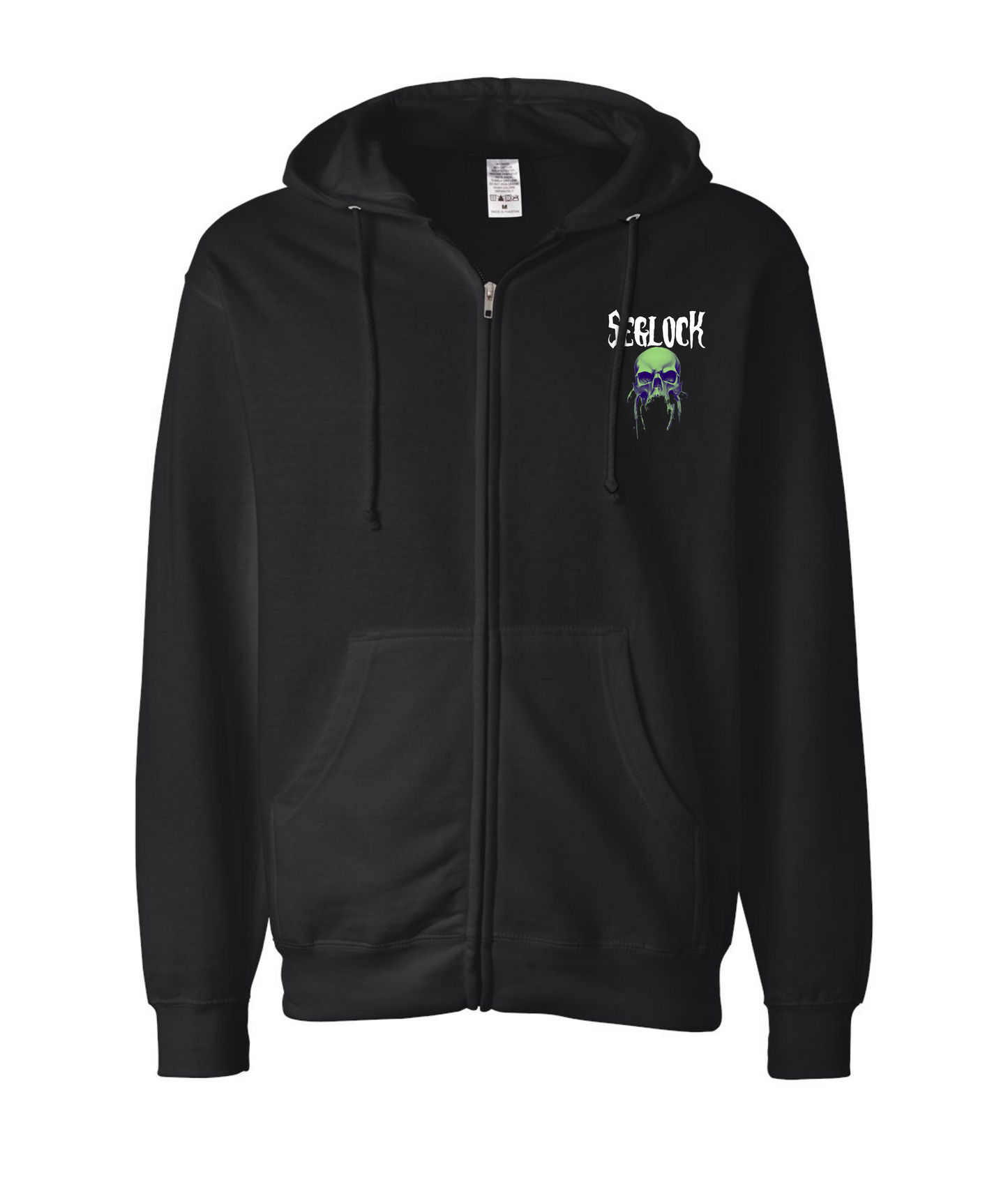 V-SEGTOP - 2023 SHOW DATES - Black Zip Up Hoodie