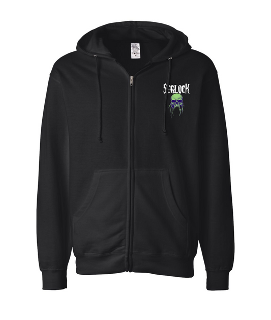 V-SEGTOP - 2023 SHOW DATES - Black Zip Up Hoodie