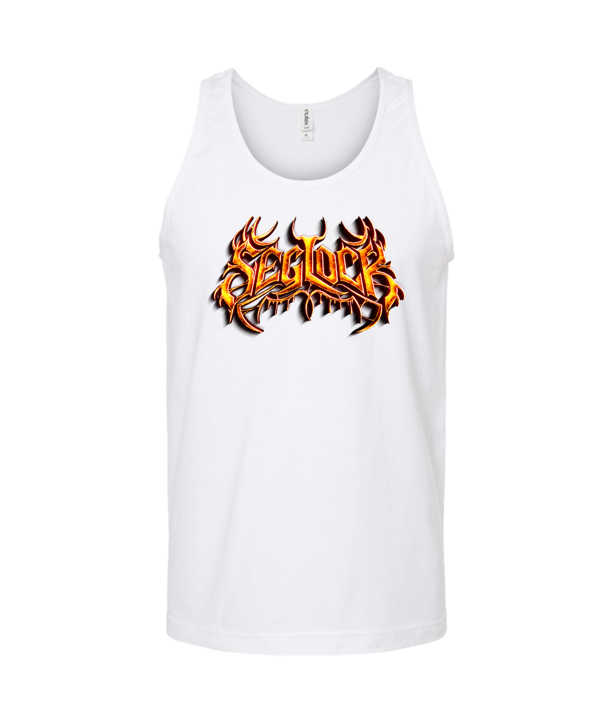 Seglock - Seg Glow - White Tank Top