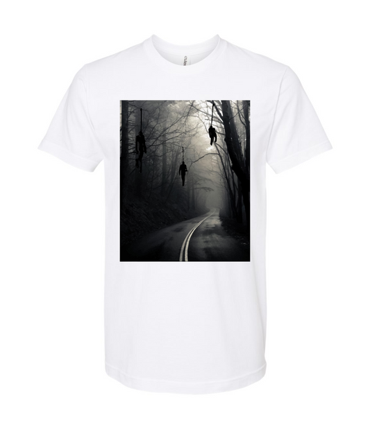 V-SEGTOP - DON'T GO DOWN THAT ROAD - White T Shirt