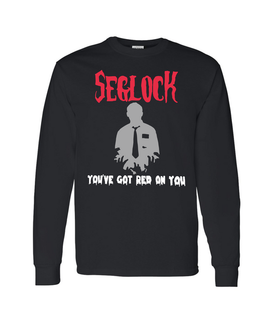 Seglock - SEG Red - Black Long Sleeve T