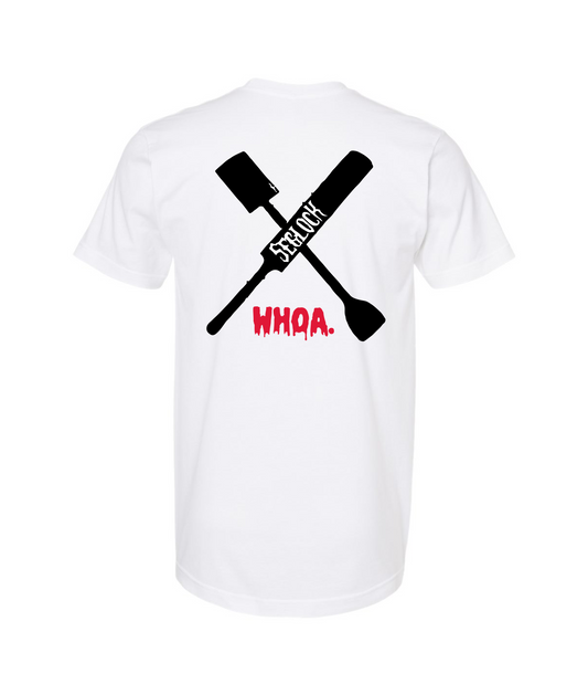 V-SEGTOP - SEG Red - White T-Shirt