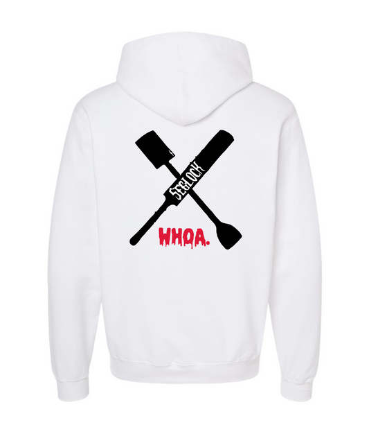 V-SEGTOP - SEG Red - White Hoodie
