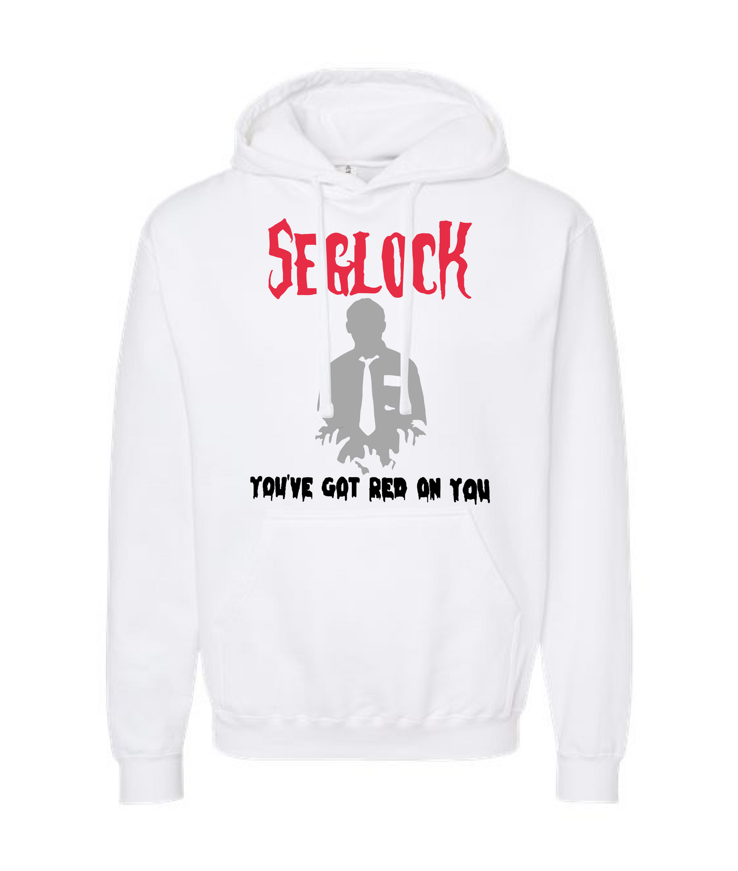 V-SEGTOP - SEG Red - White Hoodie