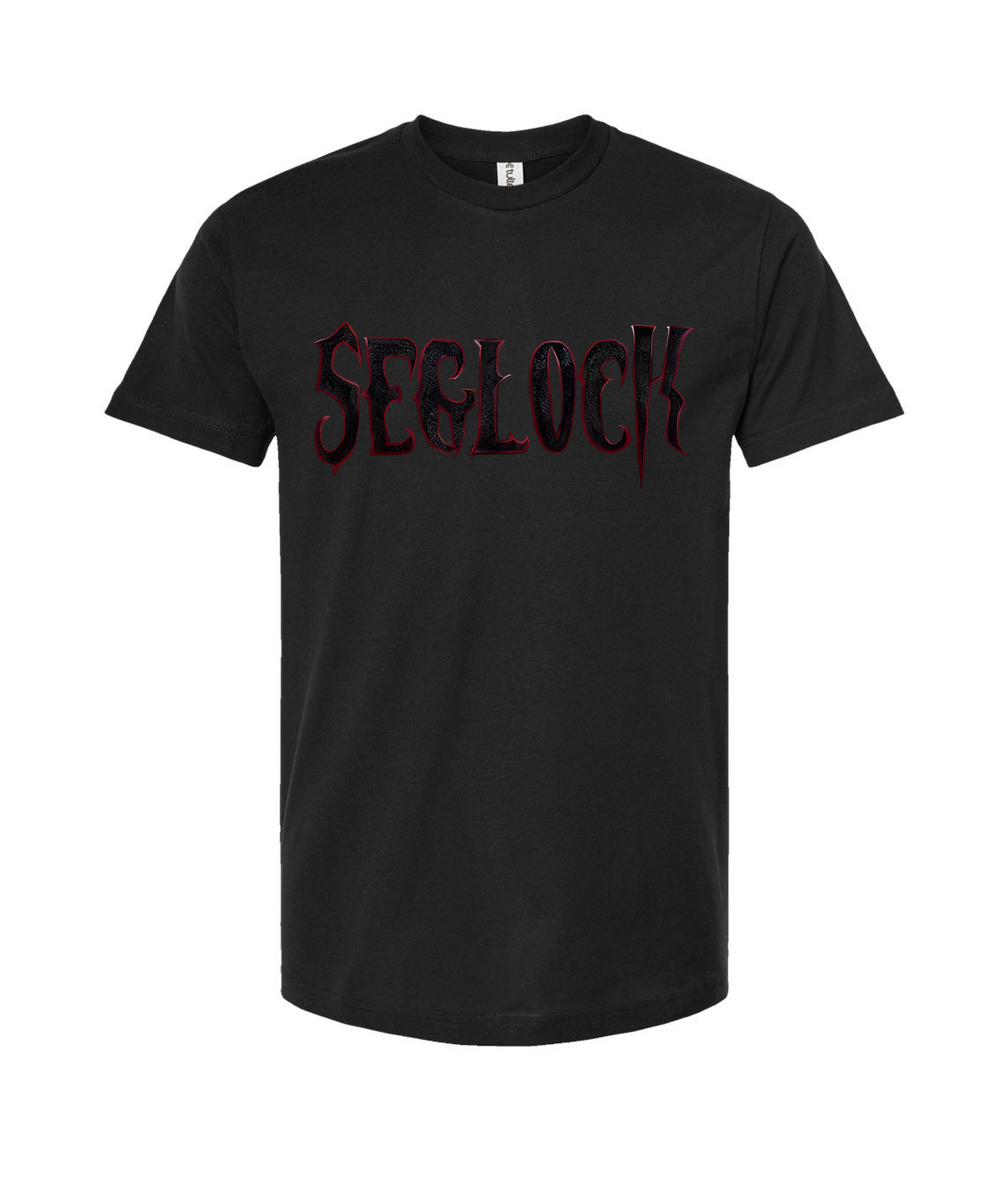 V-SEGTOP - QUAD - Black T-Shirt