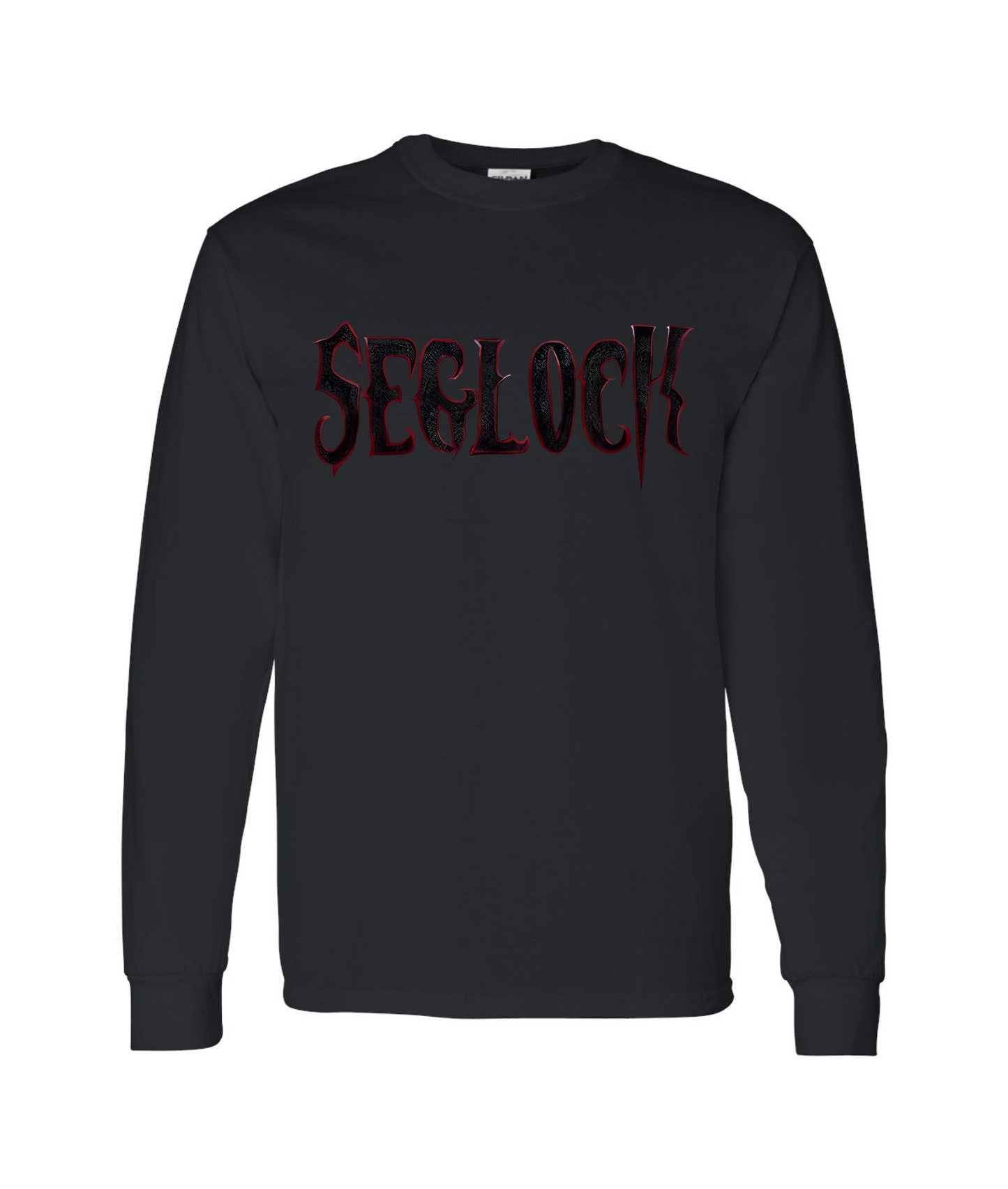 V-SEGTOP - QUAD - Black Long Sleeve T