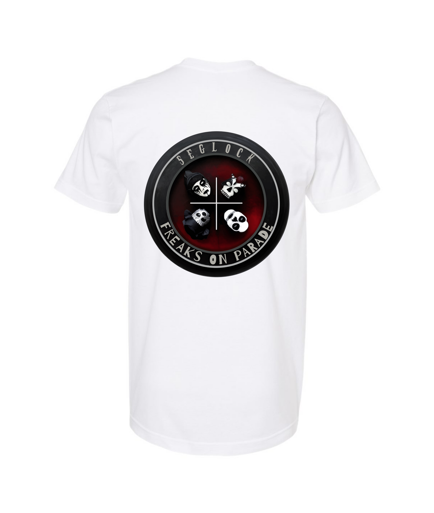 V-SEGTOP - QUAD - White T-Shirt