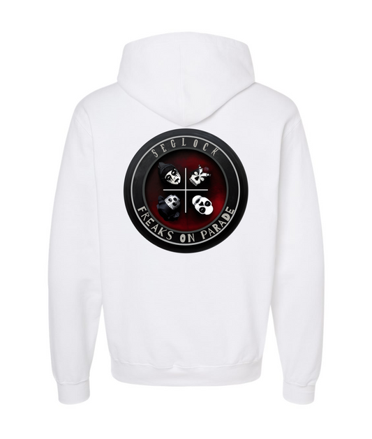 V-SEGTOP - QUAD - White Hoodie