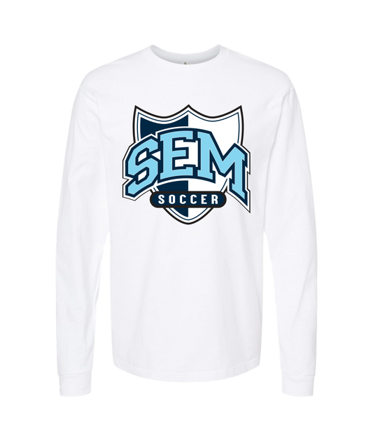 Sem Soccer - SEM SOCCER - White Long Sleeve T