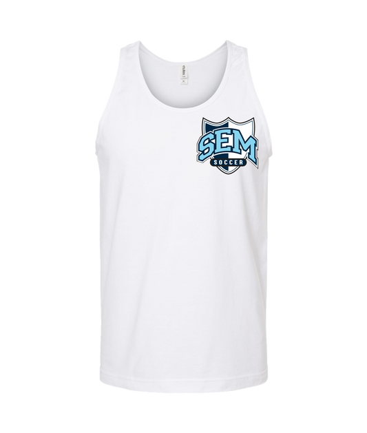 Sem Soccer - SEM SOCCER - White Tank Top
