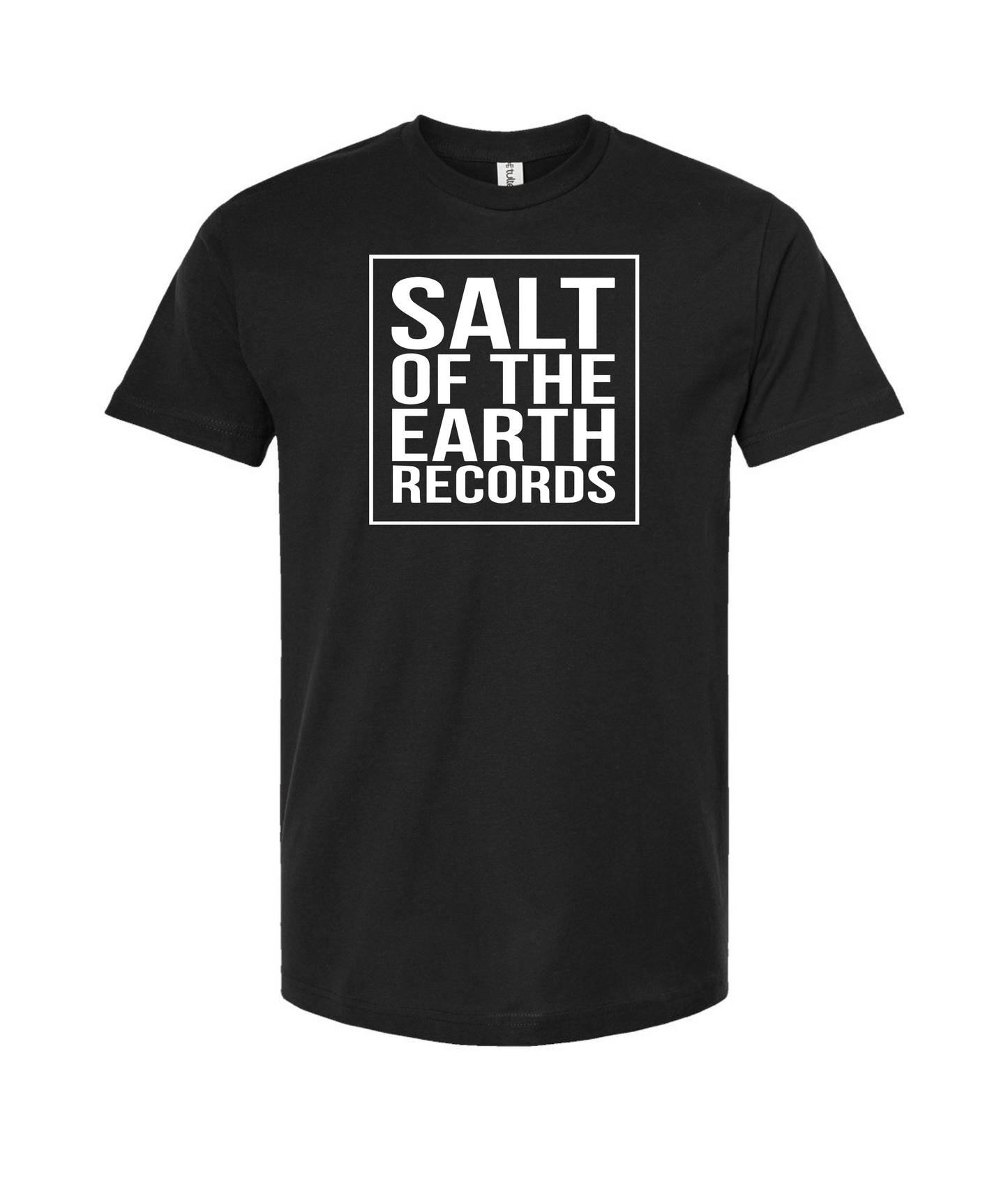 Salt Of The Earth Records - Logo - Black T-Shirt