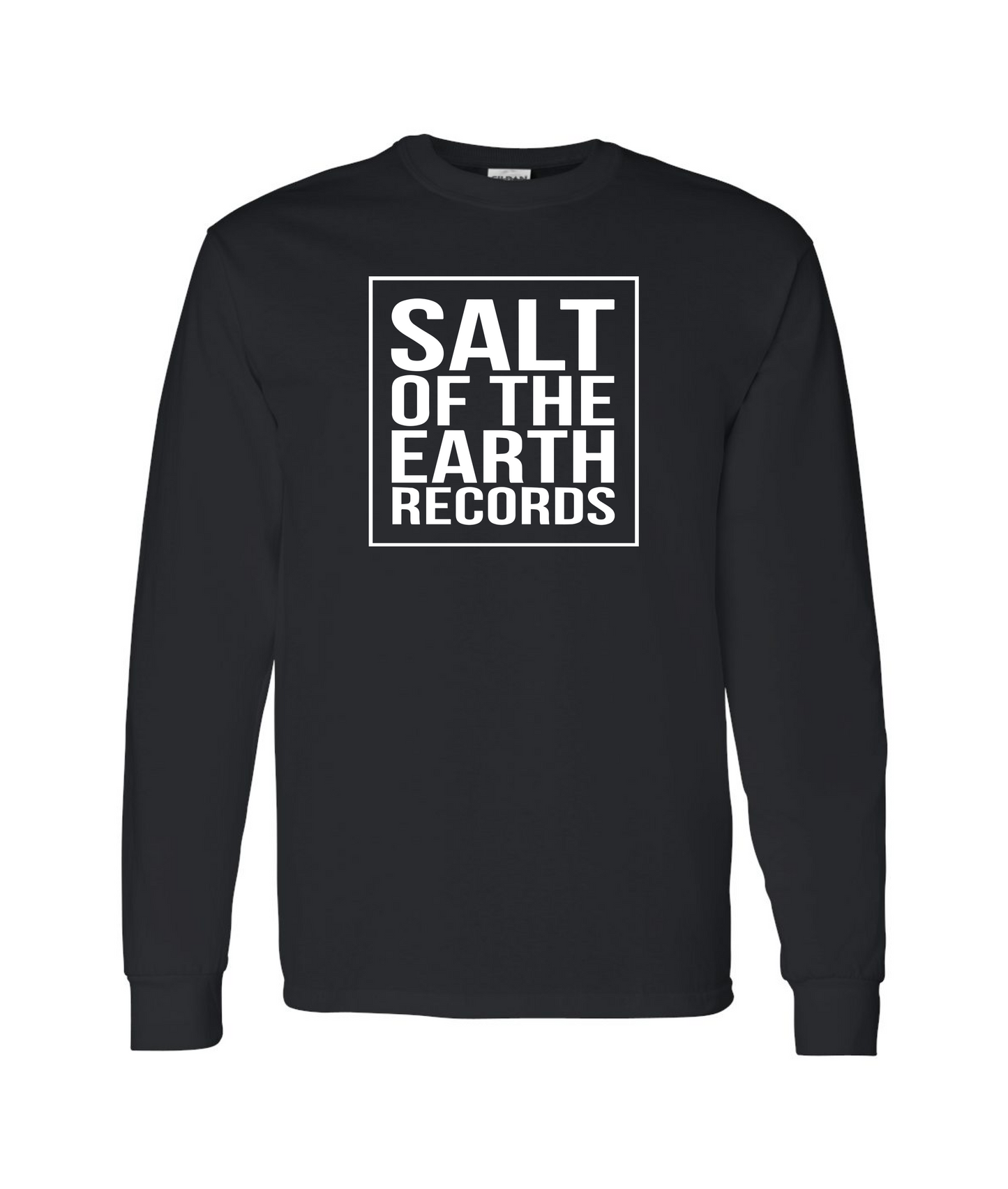 Salt Of The Earth Records - Logo - Black Long Sleeve T