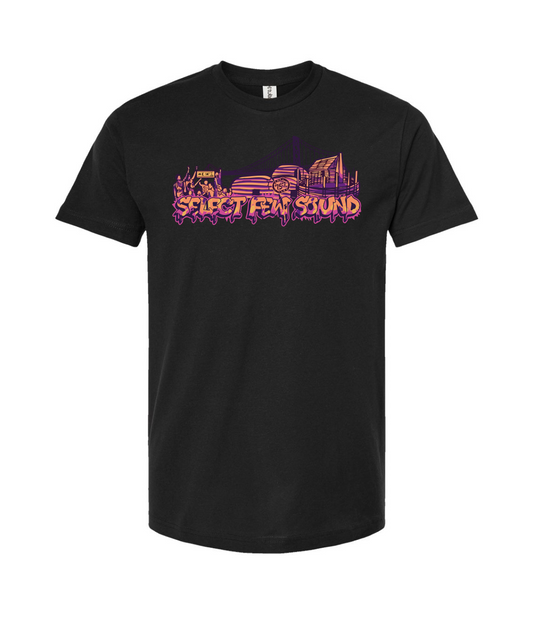 V-SFSTOP - Design 1 - Black T-Shirt