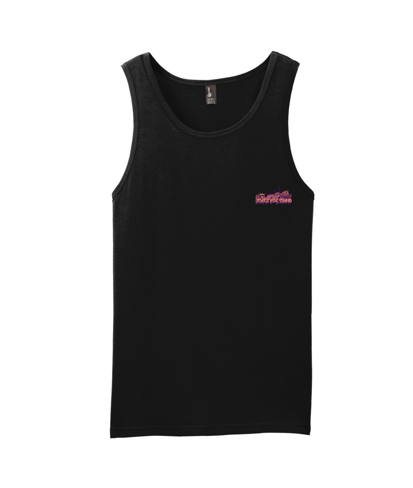 V-SFSTOP - Design 1 - Black Tank Top