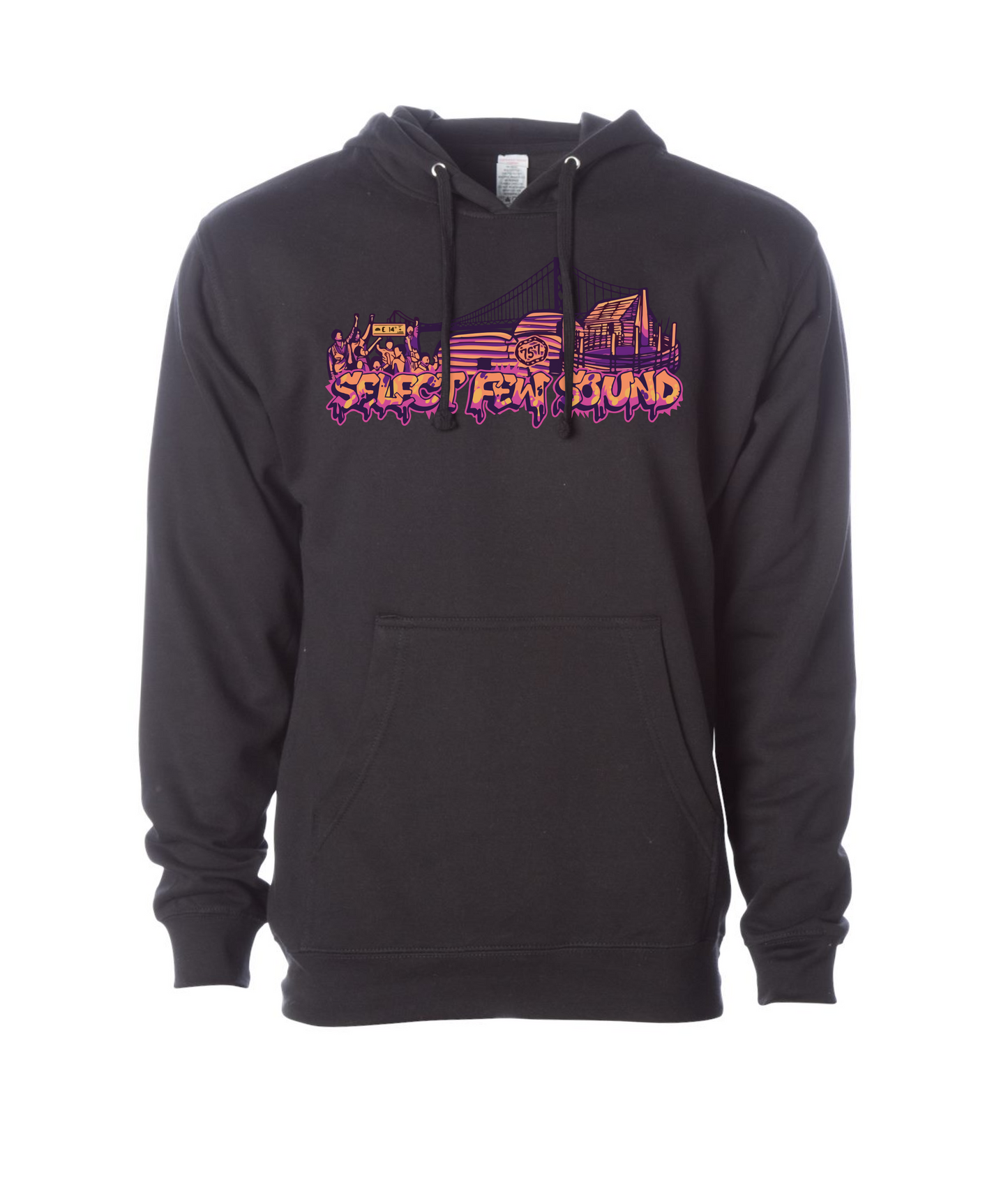 V-SFSTOP - Design 1 - Black Hoodie