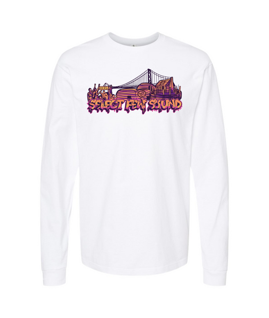 V-SFSTOP - Design 1 - White Long Sleeve T