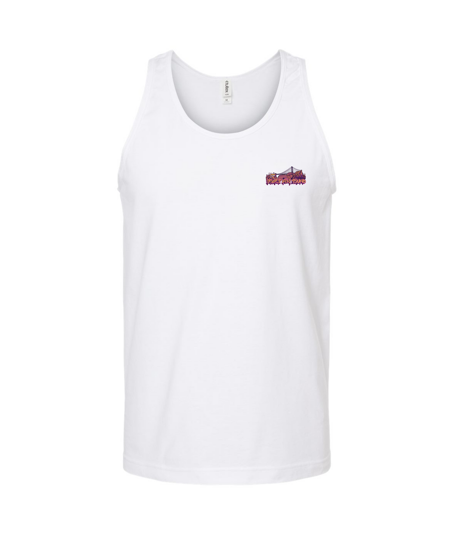 V-SFSTOP - Design 1 - White Tank Top