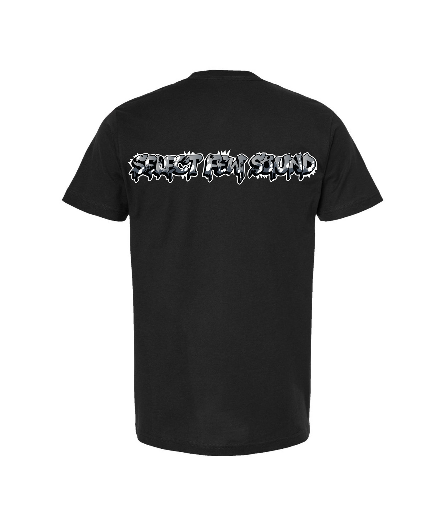 V-SFSTOP - Design 2 - Black T Shirt
