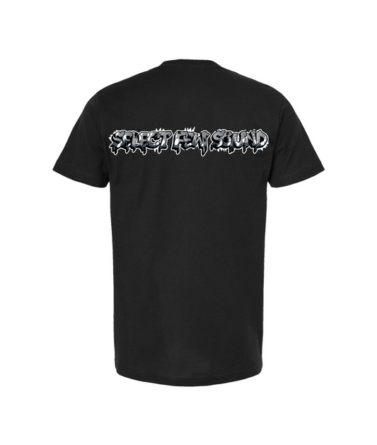 V-SFSTOP - Design 2 - Black T Shirt