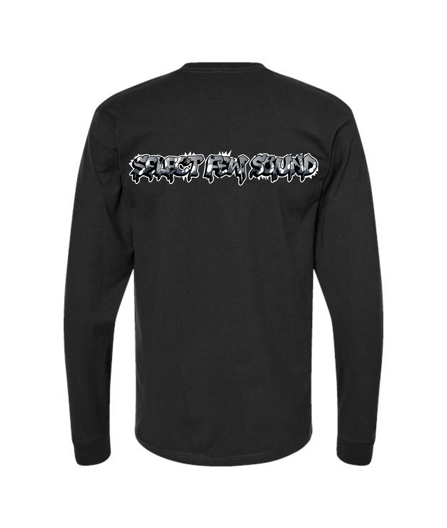 Select Few Sound - SFS BW - Black Long Sleeve T