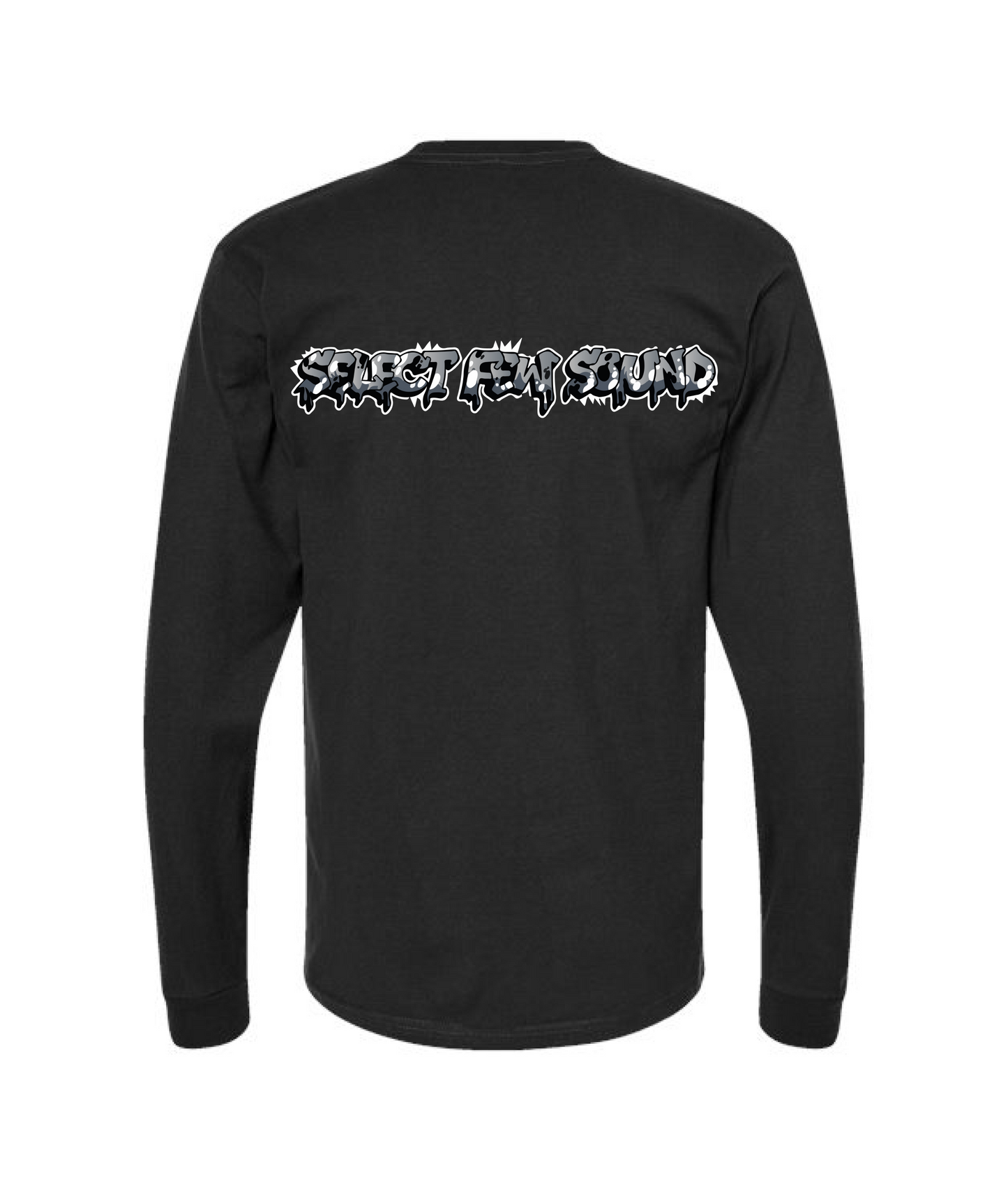 V-SFSTOP - Design 2 - Black Long Sleeve T