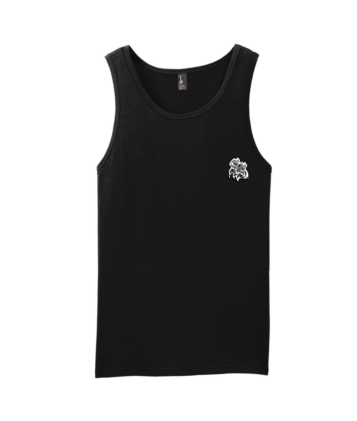 V-SFSTOP - Design 2 - Black Tank Top