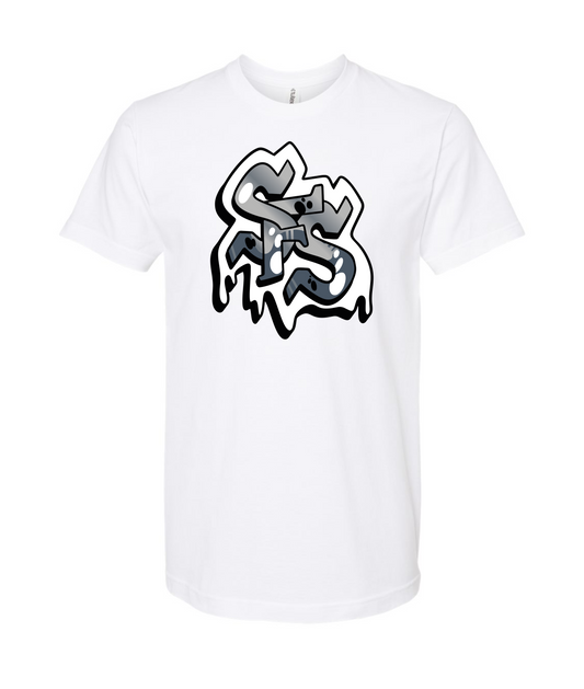 V-SFSTOP - Design 2 - White T Shirt