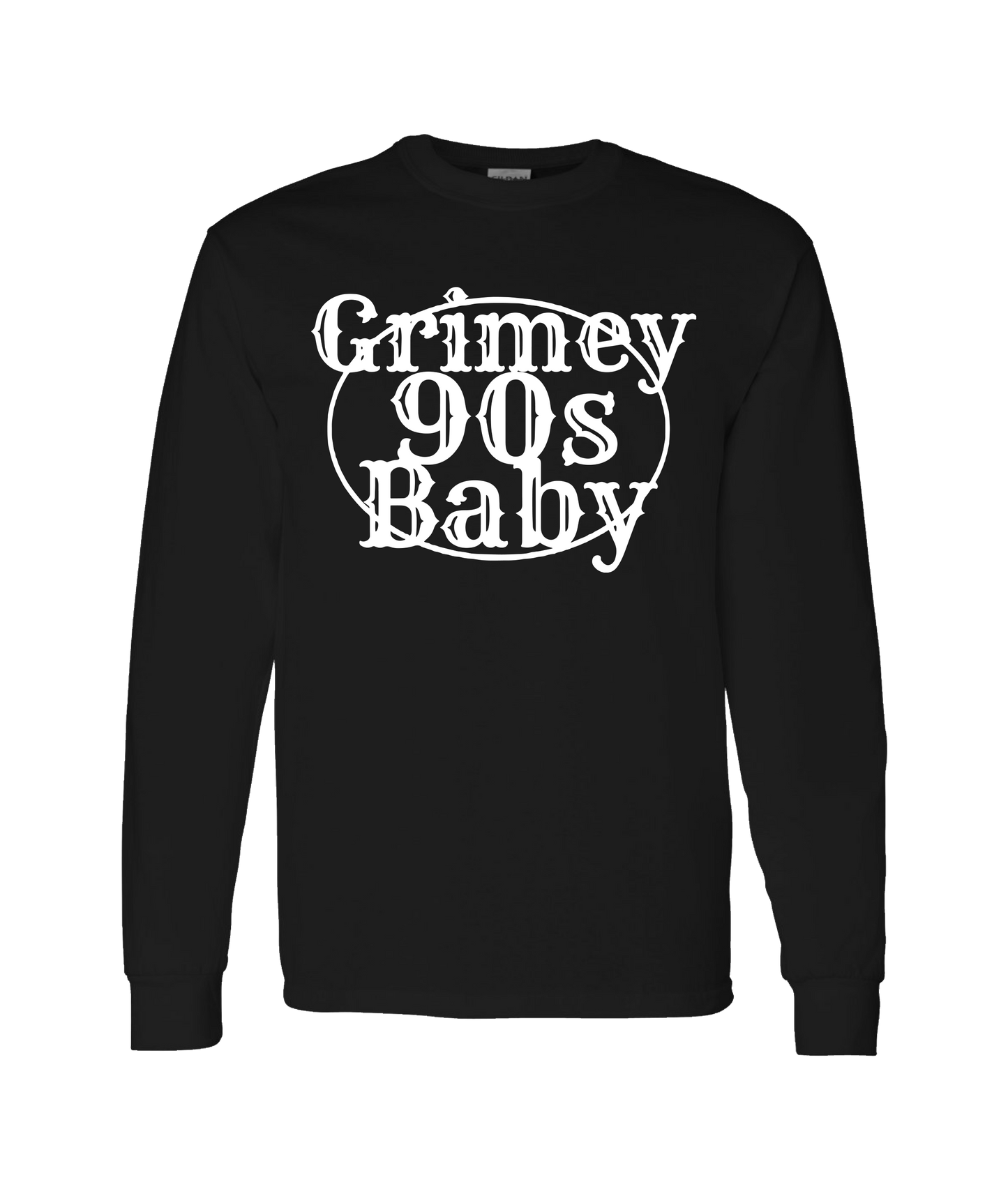 V-G9BTOP - GRIMEY - Black Long Sleeve T