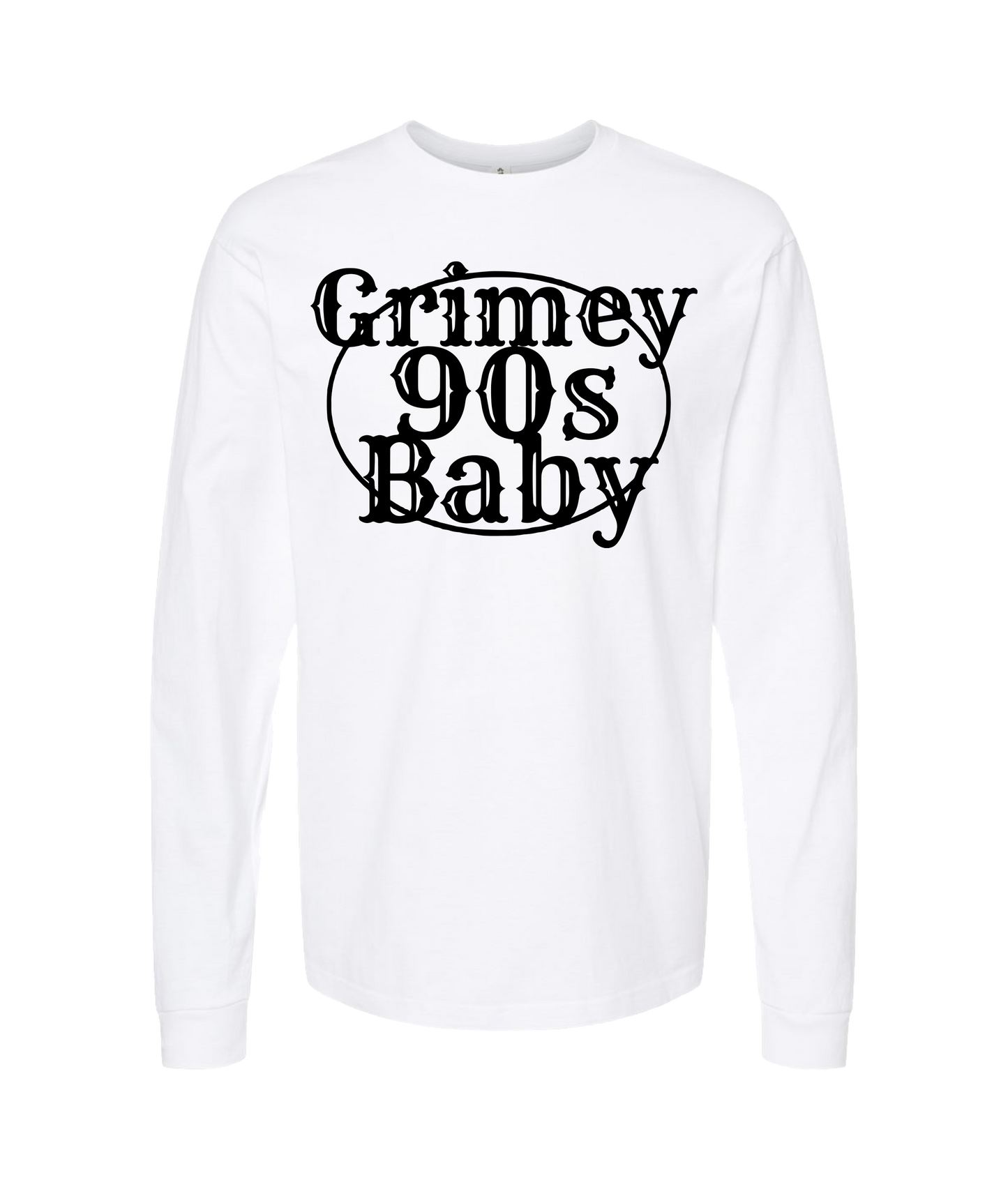GRIMEY 90s BABY - GRIMEY - White Long Sleeve T