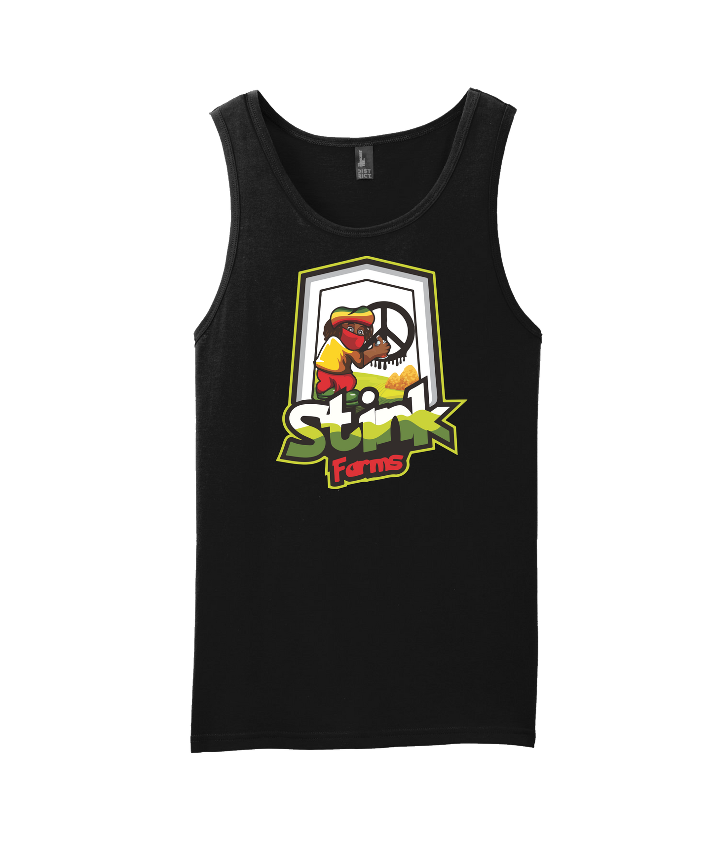 StinkGawd - Stink - Black Tank Top