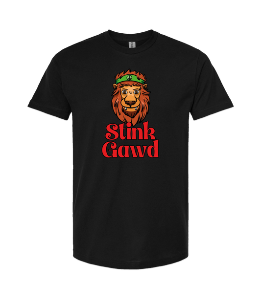 StinkGawd - Lion - Black T Shirt