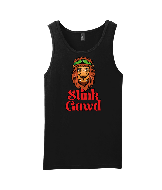 StinkGawd - Lion - Black Tank Top
