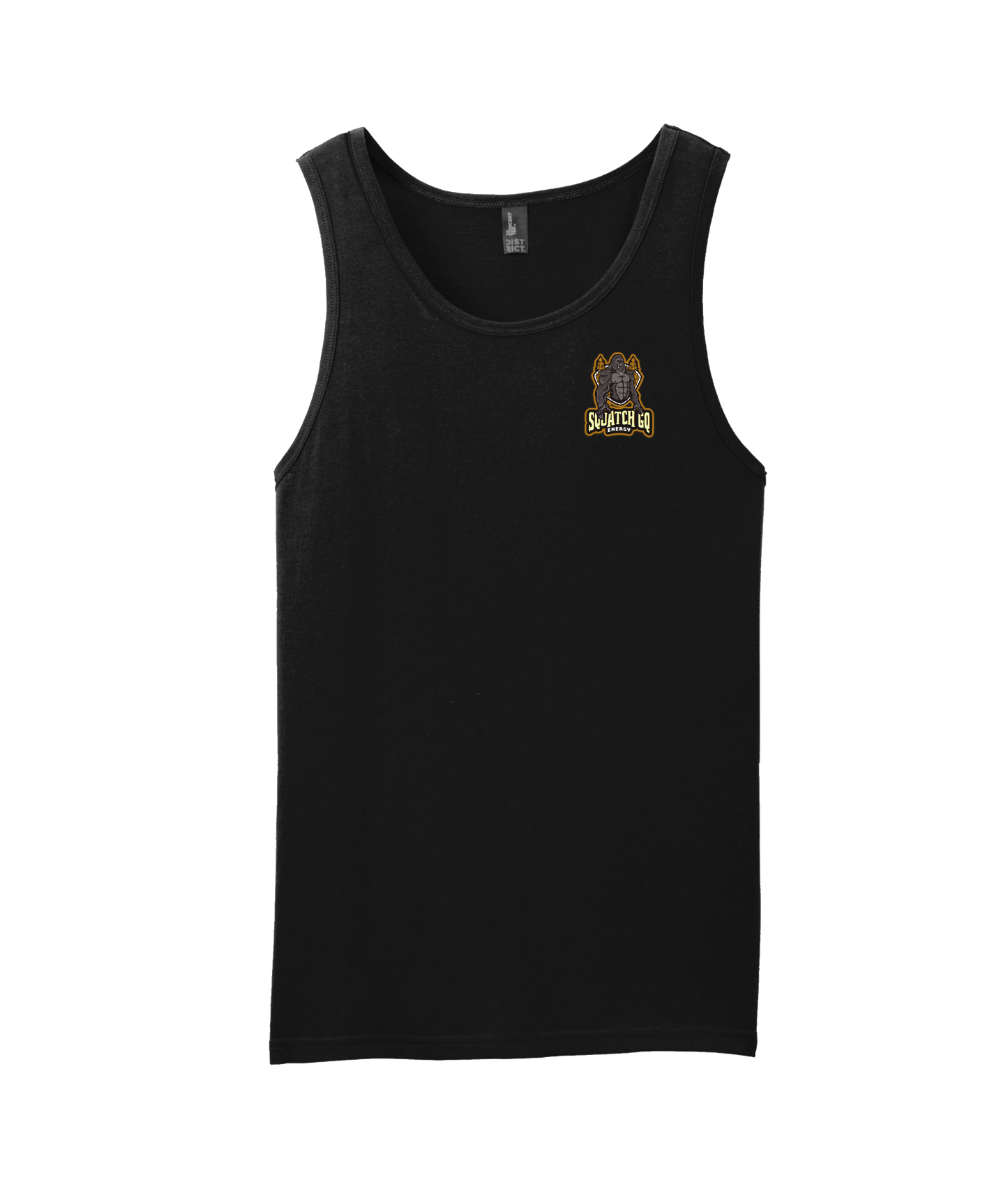 Squatch GQ Energy - Squatch Energy - Black Tank Top